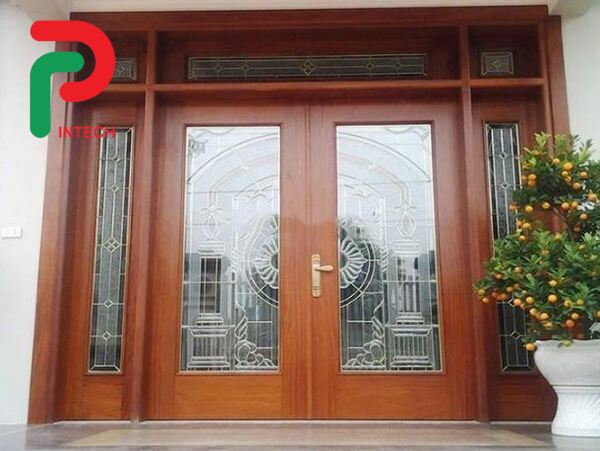 Top 50 mẫu cửa gỗ 2 cánh cửa chính đẹp nhất