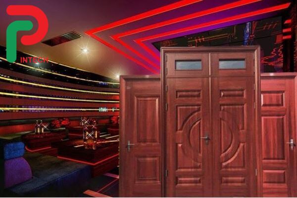 Cửa chống cháy vân gỗ – giải pháp an toàn cho phòng karaoke