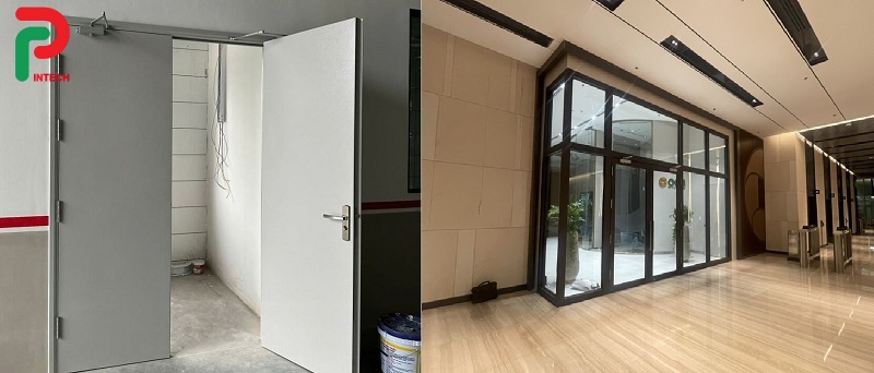 So Sánh Cửa Chống Cháy Kính Và Thép: Loại Nào Nên Chọn Cho Công Trình?