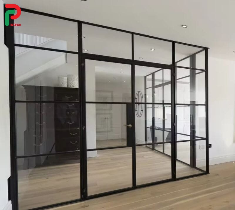 Báo Giá Cửa Kính Chống Cháy Theo Độ Dày Kính Và Khung Thép
