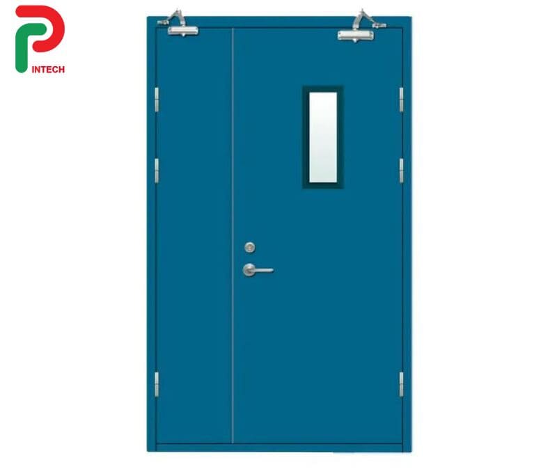 Cấu Tạo Cửa Thép Chống Cháy Và Vai Trò Từng Bộ Phận Trong Khả Năng Ngăn Cháy