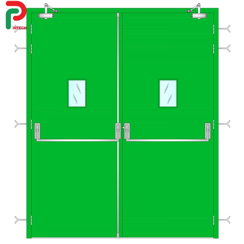 Cửa Chống Cháy 2 Cánh Có Gì Khác Biệt? Có Phù Hợp Cho Chung Cư, Toà Nhà Không?