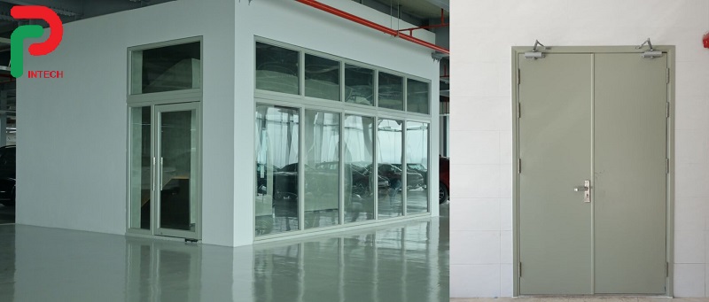 Cửa Kính Chống Cháy Có Thật Sự Bền Và An Toàn Như Cửa Thép Không?