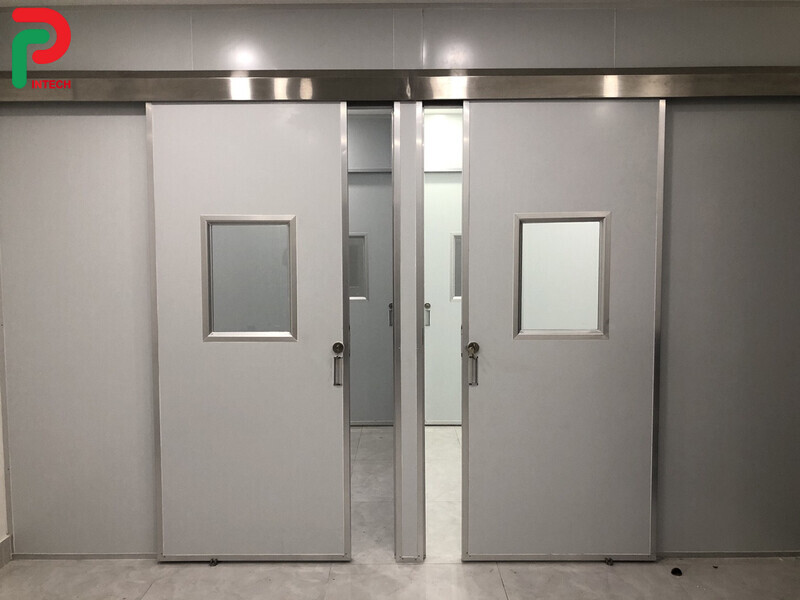 Cửa Lùa Chống Cháy – Giải Pháp Tiết Kiệm Không Gian Cho Văn Phòng, Trung Tâm Thương Mại