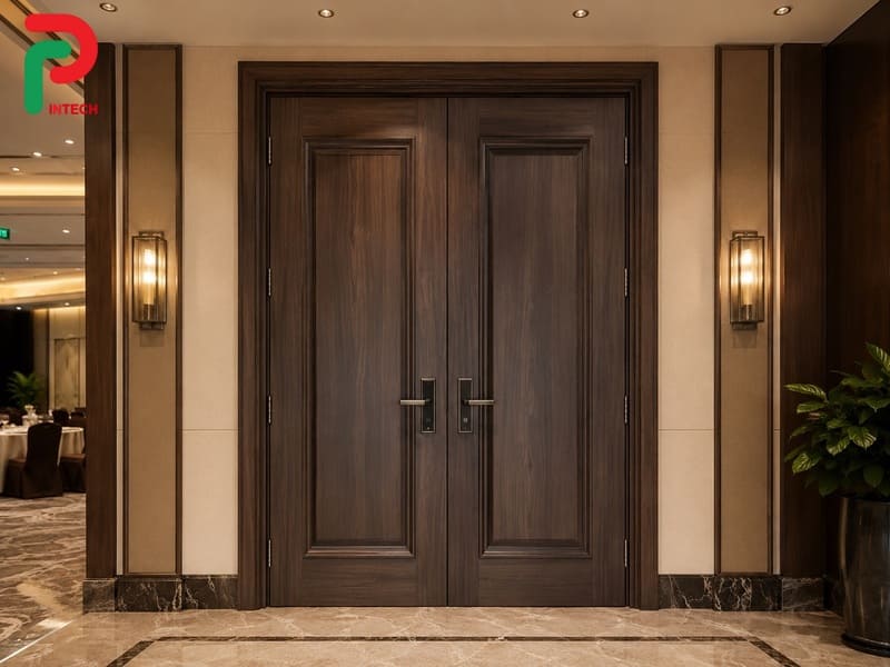 Cửa Nhựa Lõi Thép Giả Gỗ - Bí Kíp Chọn Màu Cho Khách Sạn