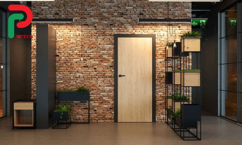 Cửa Sắt Chống Cháy Vân Gỗ: Bảo Vệ Văn Phòng Đẹp & Chuyên Nghiệp