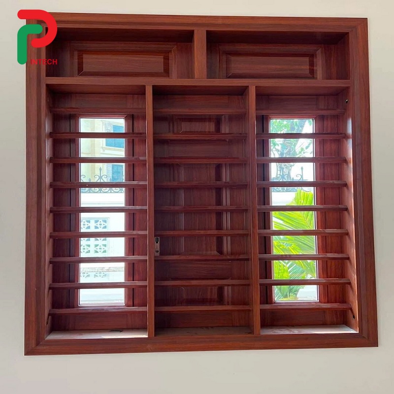 Cửa Sổ Thép Vân Gỗ: Tối Ưu Kích Thước Phù Hợp Khung Tường
