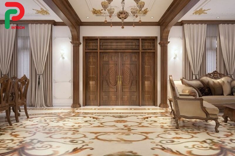 Top 5 Mẫu Cửa Thép Chống Cháy Vân Gỗ Đẹp, Bền & Thẩm Mỹ Cao