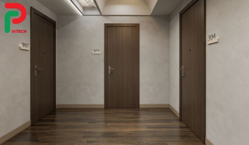 Cửa Thép Vân Gỗ Chống Cháy - Lựa Chọn An Toàn Và Sang Trọng Cho Khách Sạn Và Căn Hộ Chung Cư