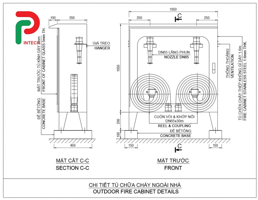 Kích thước tủ cứu hỏa rất quan trọng để đảm bảo rằng nó có đủ không gian để lưu trữ các thiết bị cứu hỏa. Trong hình ảnh này, bạn sẽ thấy kích thước tủ cứu hỏa được thiết kế sao cho phù hợp với nhu cầu của bạn. Hãy xem hình ảnh này để tìm hiểu thêm về các kích thước khác nhau của tủ cứu hỏa.