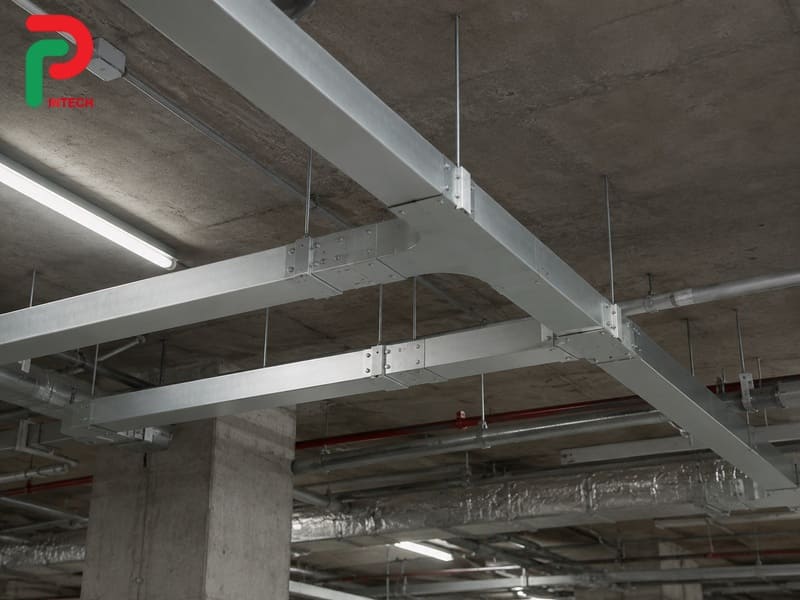 Máng Treo Dây Điện - Tầng Hầm Chọn Sai Rất Nhanh Xuống Cấp