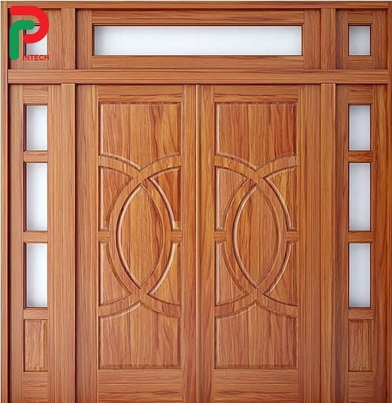 Mẫu Cửa Thép Vân Gỗ 4 Cánh - Ưu Nhược Điểm Dùng Bền Lâu