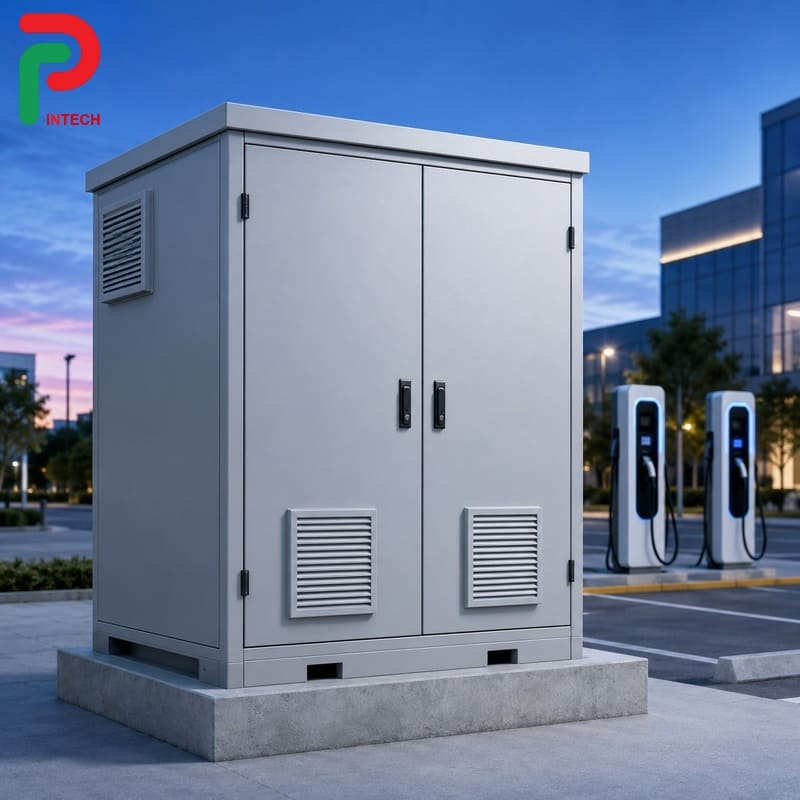 Tủ Điện Kim Loại Cho Trạm Sạc EV: 5 Tiêu Chí "Vàng" Cần Biết