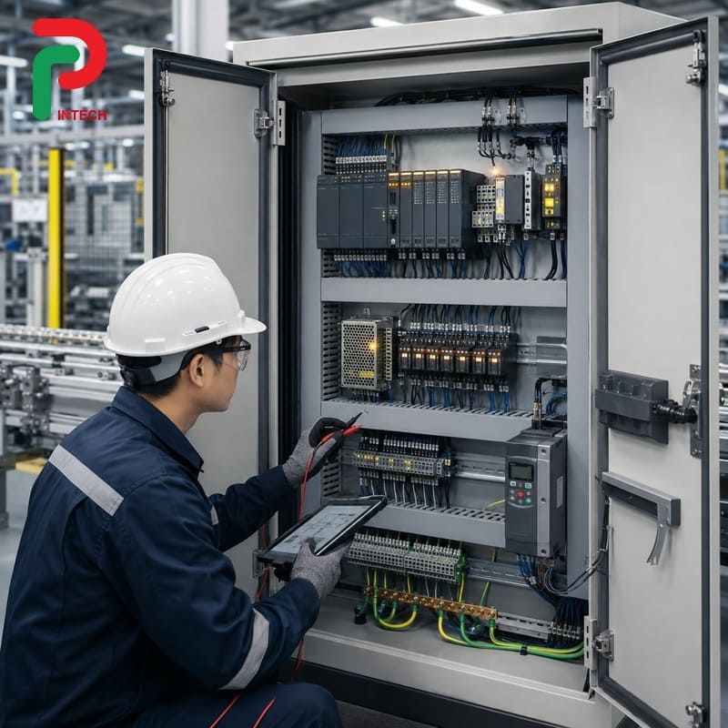 Tủ Điện Sơn Tĩnh Điện - 5 Lỗi Khi Lắp PLC Cần Tránh Ngay!