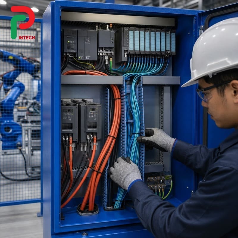 Tủ Điện Sơn Tĩnh Điện - 5 Lỗi Khi Lắp PLC Cần Tránh Ngay!