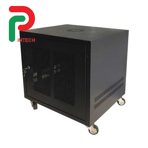 Tủ Rack 10U D600 treo tường, để đất có bánh xe giá rẻ