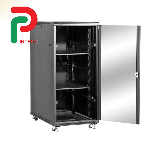 Tủ Rack 20U D600 cửa lưới , giá tốt nhất thị trường - Phúc Long Intech