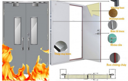 Cửa chống cháy có tác dụng gì? Cơ chế hoạt động của cửa chống cháy
