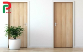 Cửa Sắt Chống Cháy Vân Gỗ: Bảo Vệ Văn Phòng Đẹp & Chuyên Nghiệp