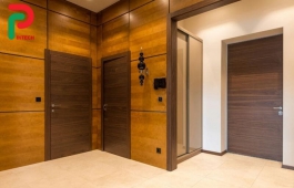 Cửa Sắt Chống Cháy Vân Gỗ Chung Cư: Chốt Bảo Vệ Cư Dân Mỗi Tầng