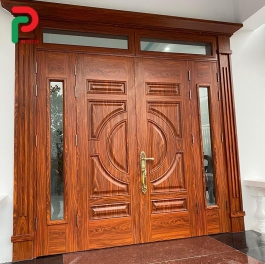 Cửa Sắt Vân Gỗ 4 Cánh: Các Bước Kiểm Tra An Toàn Sau Thi Công