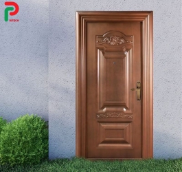 Top 5 Mẫu Cửa Thép Chống Cháy Vân Gỗ Đẹp, Bền Và Thẩm Mỹ Cao