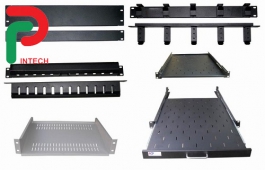 Khay tủ rack 42U cố định, khay trượt, xoay giá tốt nhất thị trường