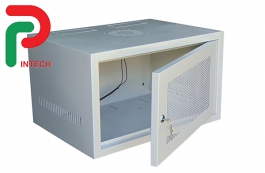 Tủ Rack 6U D400 treo tường, tủ đứng giá rẻ Phúc Long Intech