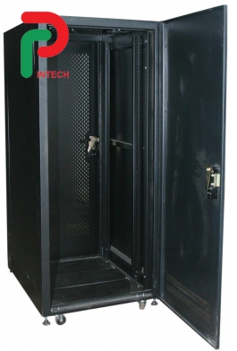Tủ mạng 27U sâu 1000 – Tủ rack 19’’ 27U Phúc Long Intech