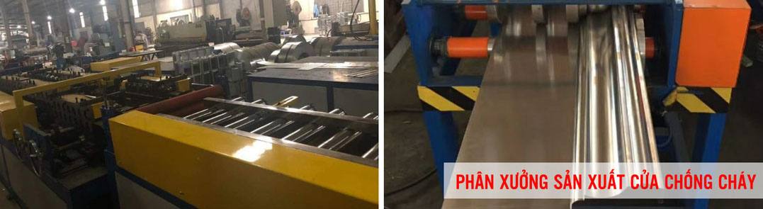 Phân Xưởng Sản Xuất Cửa Chống Cháy