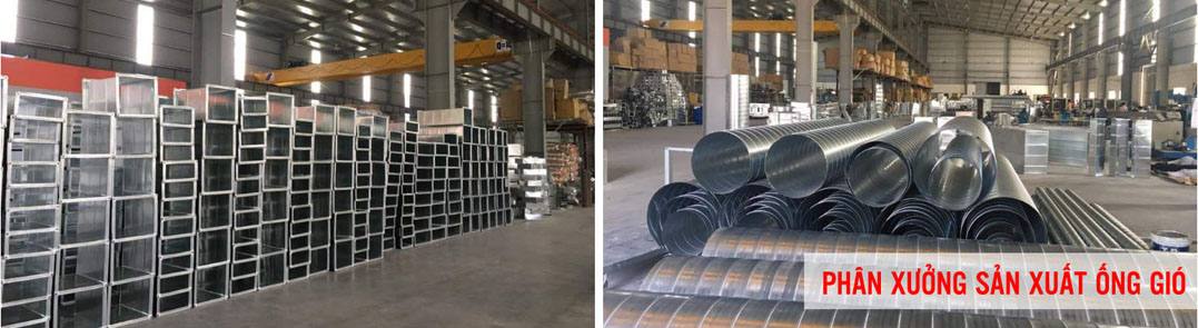 Phân Xưởng Sản Xuất Ống Gió